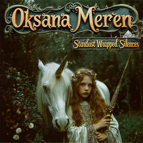 Stardust Wrapped Silences album cover by Oksana Meren